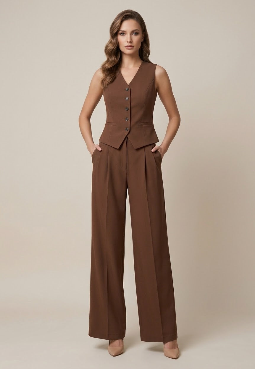 Conjunto Chaleco Helena