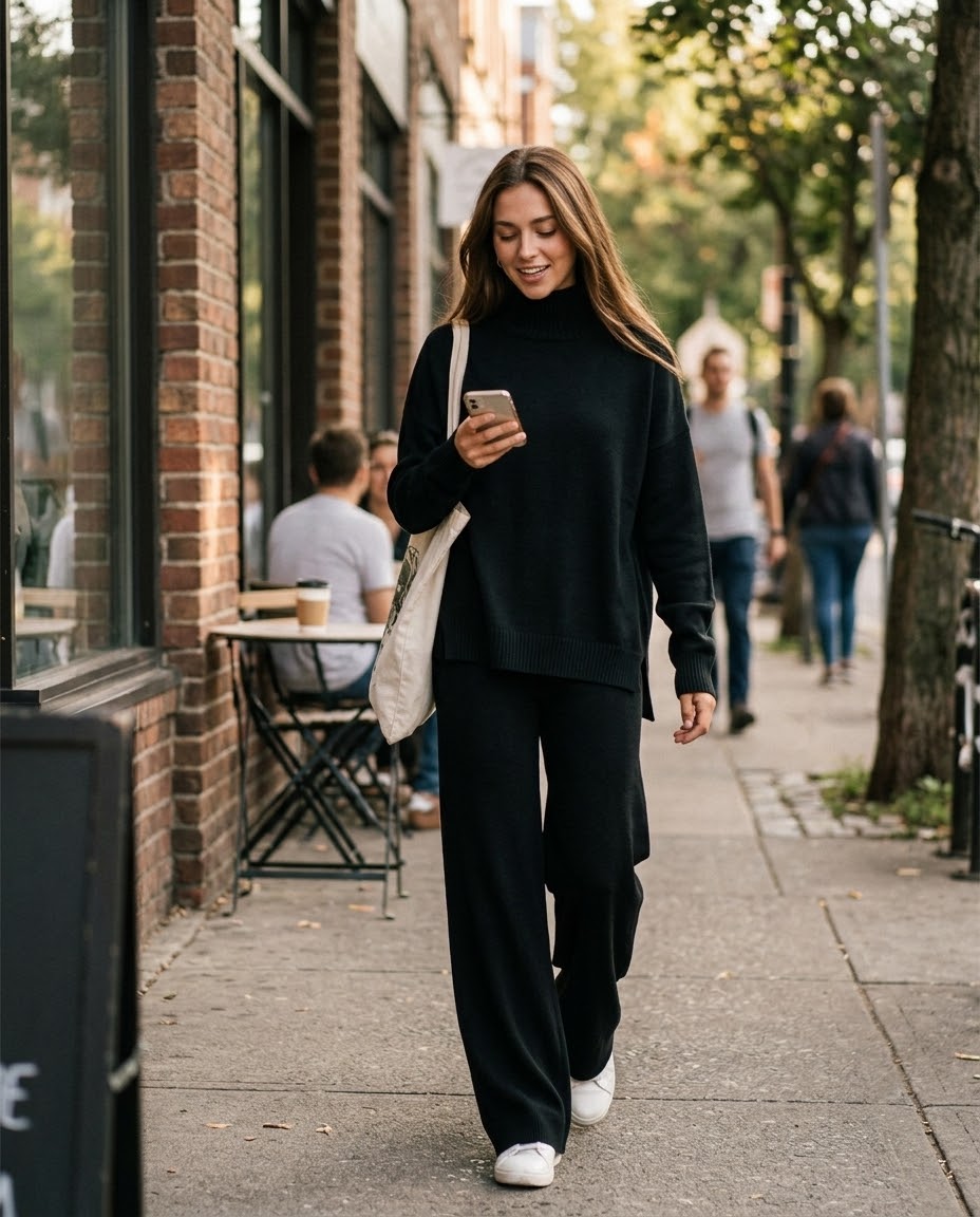 Set Lanilla Cuello Alto